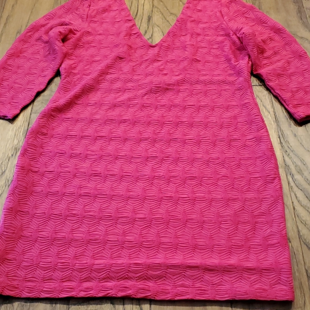 H&M Hot Pink lowback dress